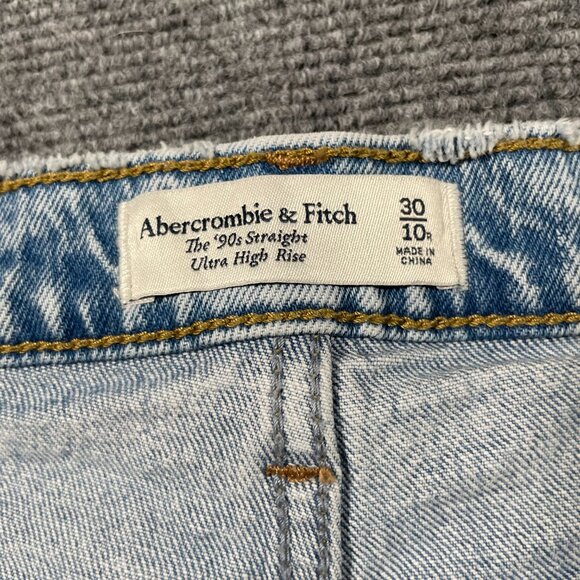 Abercrombie & Fitch Denim Jeans Womens Size 30 - Picture 2 of 12